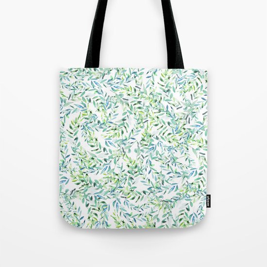 Watercolor Freshness #society6 #decor #buyart Tote Bag