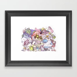 Monster Bash Series #2 Framed Art Print
