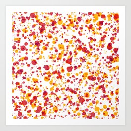 Speckled Chili Pepper Art Print
