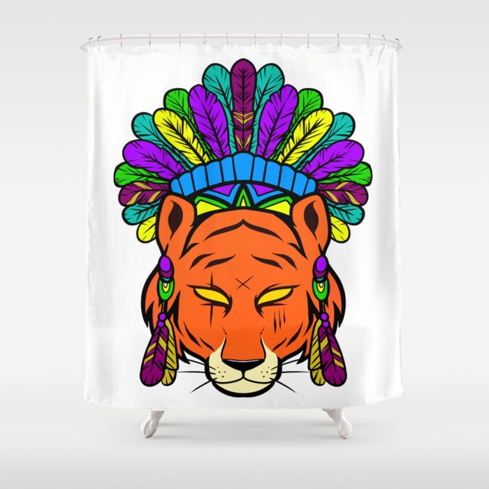 tiger Shower Curtain