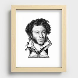 Pushkin Recessed Framed Print