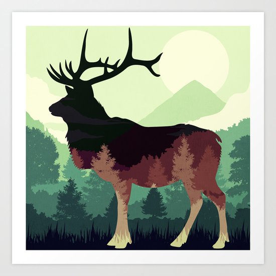 Difference Art Print