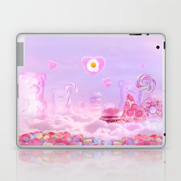 Pink food world Laptop Skin
