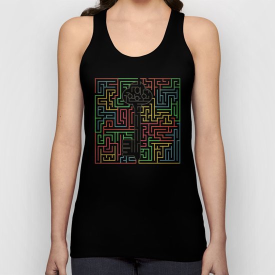 maze Unisex Tank Top