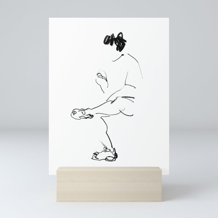 Relaxed Mini Art Print