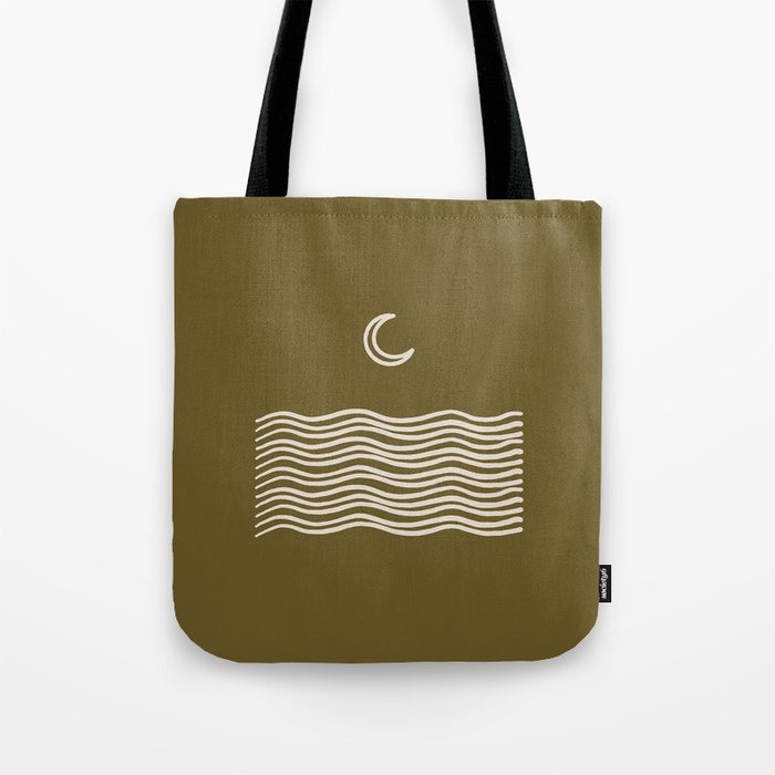 moon over water Tote Bag