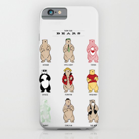 Know Your Bears iPhone & iPod Case