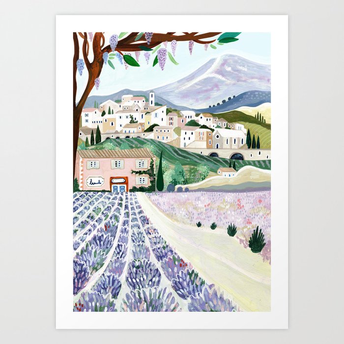 Provence, France Art Print