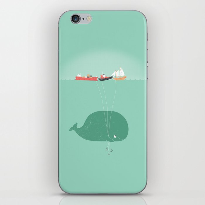 Whale Balloons  iPhone Skin