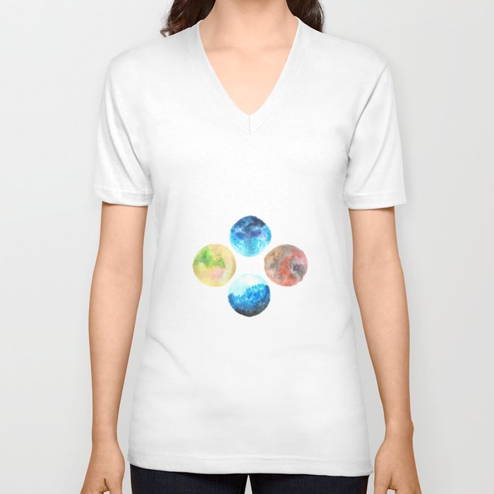 universe V Neck T Shirt