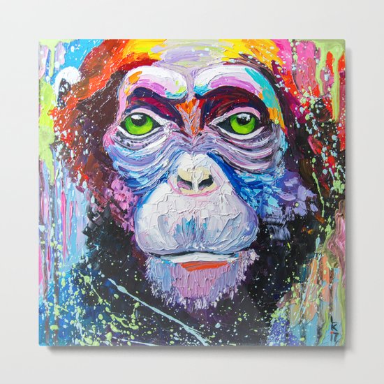 I'm chimpanzee! Metal Print