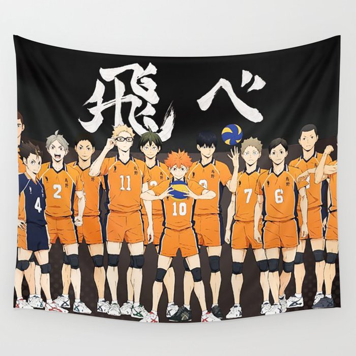 Haikyuu tapestries clearance
