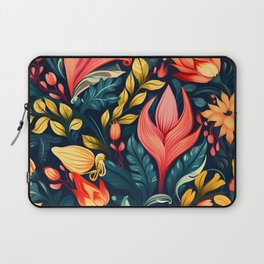 Exquisite Floral Interior Design - Embrace Nature's Beauty in Your Space Laptop Sleeve