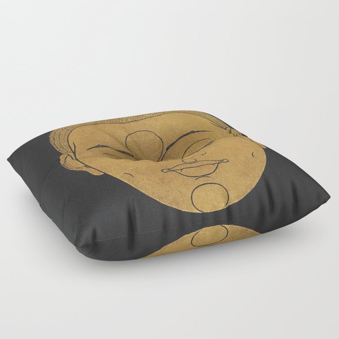 Head of Buddha Floor Pillow