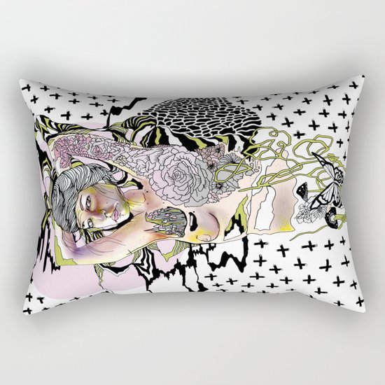 Sweetly Lavender Rectangular Pillow