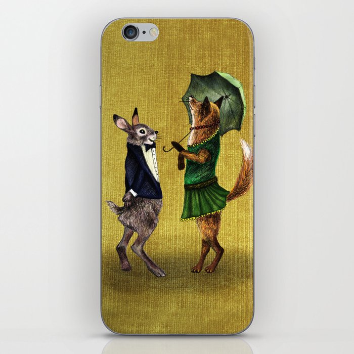 Fox and Hare iPhone Skin