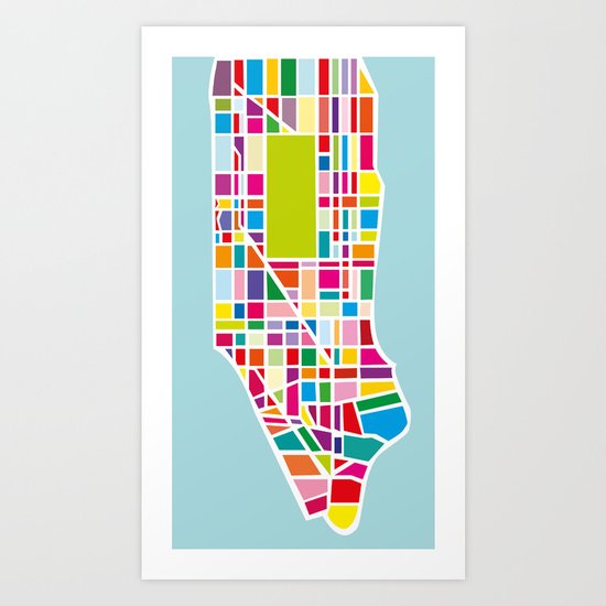 Manhattan Art Print