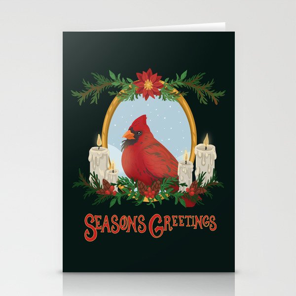 Cardinal Christmas 2021 Stationery Cards