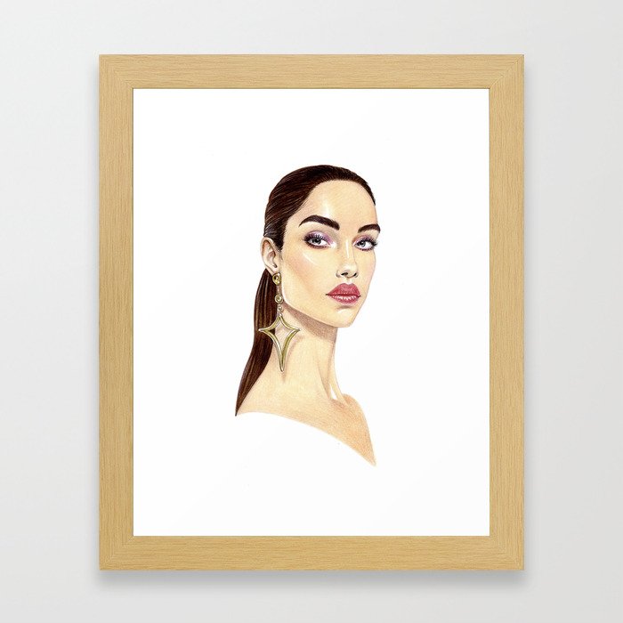 Lana Framed Art Print
