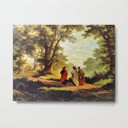 Road To Emmaus Metal Print | Sonofgod, Christ, Woods, Peace, Cross, Forest, Way, Love, Road, Jesus 