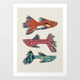 Aquarium Fish Art Print