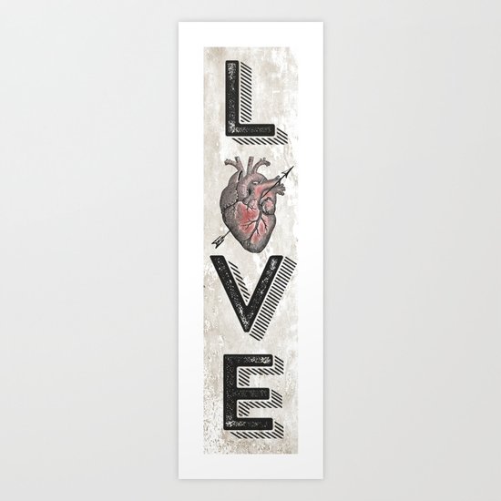 LoVE Art Print