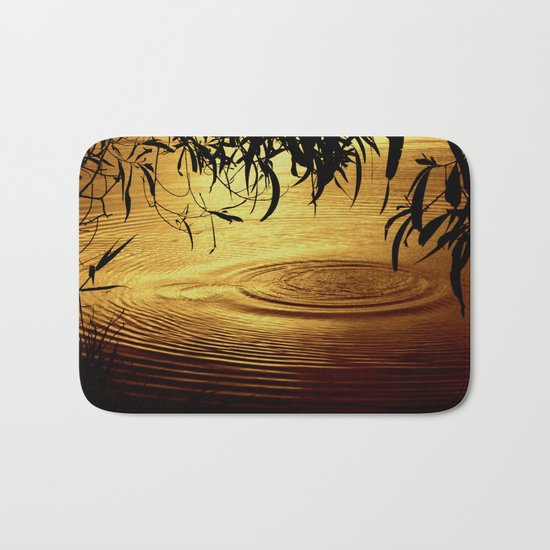 Honey Ripples Bath Mat