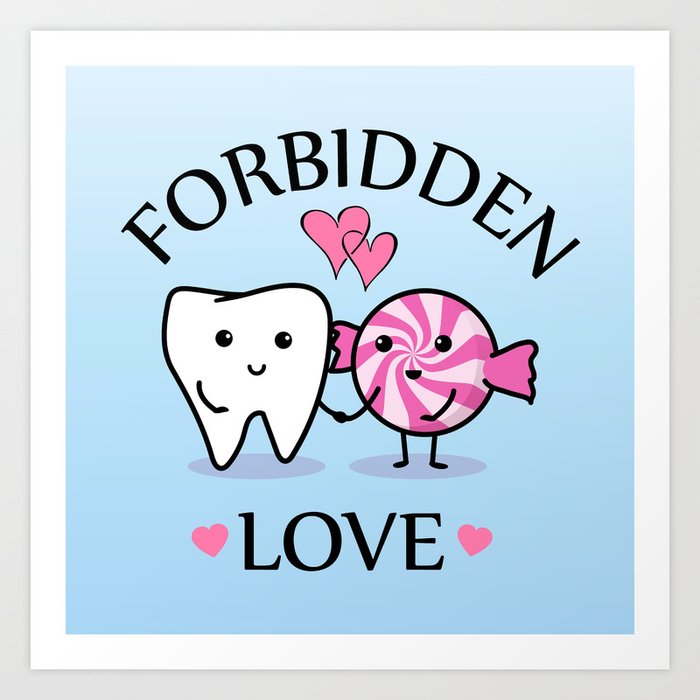 Forbidden Love Art Print