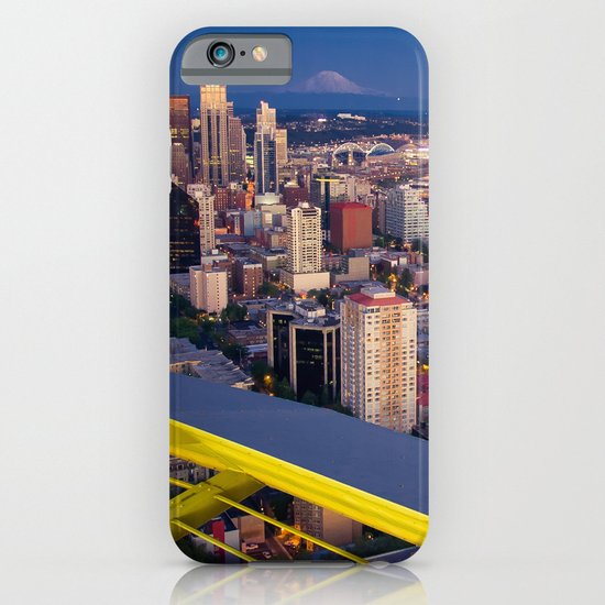 Seattle in the Evening, from the Space Needle iPhone & iPod Case