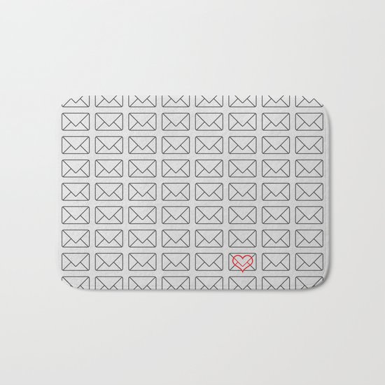 Love note Bath Mat