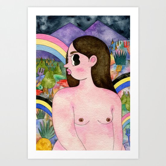 Pippy Art Print