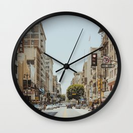Downtown Los Angeles VI Wall Clock