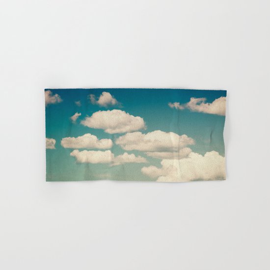 Aqua Sky Hand & Bath Towel