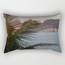 Rio de Janeiro in the early morning Rectangular Pillow