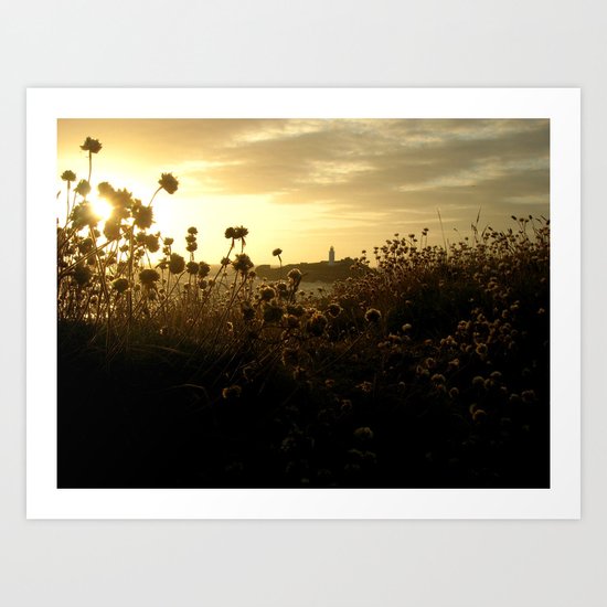 Godrevy Lighthouse Art Print