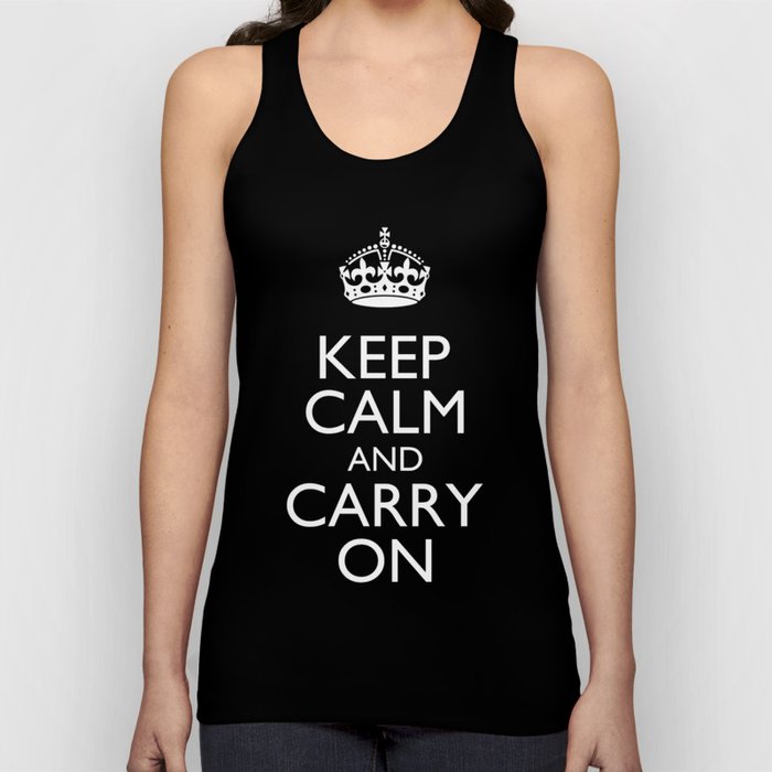 Keep Calm and Carry On Tank Top