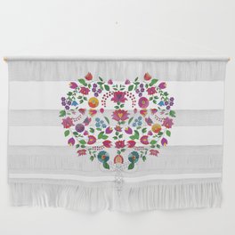 FreeStyle Kalocsai Pattern Wall Hanging