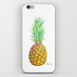 Pineapple Princess iPhone Skin