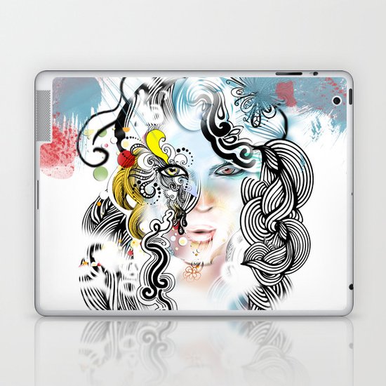 lined Laptop & iPad Skin