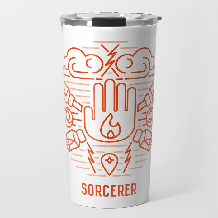 Sorcerer Emblem Travel Mug