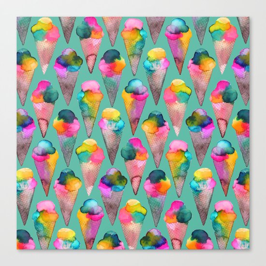 Cucuruchos Canvas Print