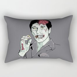 Zombie Al Pacino Scarface  Rectangular Pillow
