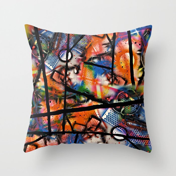 Los Angeles Throw Pillow