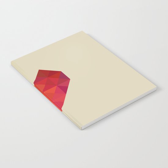 Red Heart Notebook