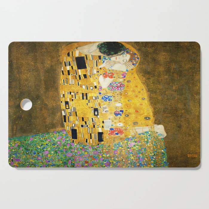 Gustav Klimt The Kiss Cutting Board