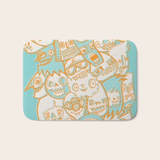 Faces II Bath Mat
