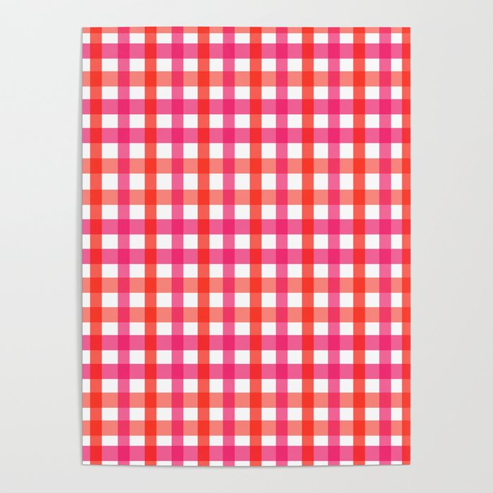 Gingham: Strawberry Flavor Poster