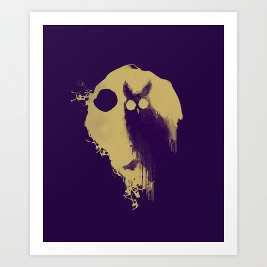Owl Art Print