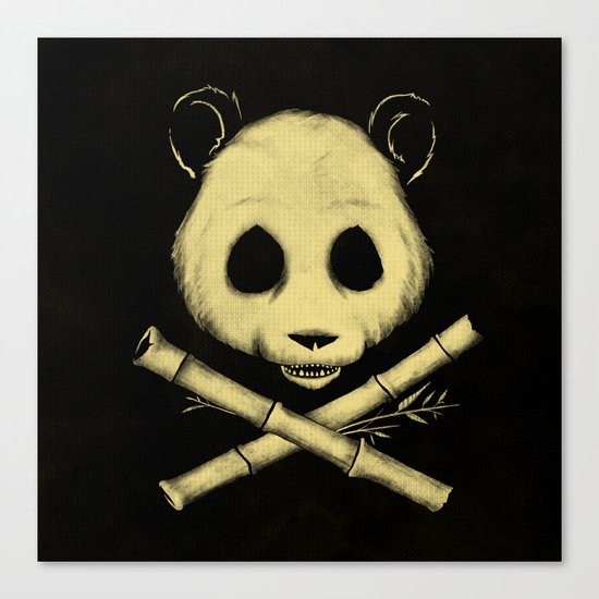 The Jolly Panda Canvas Print