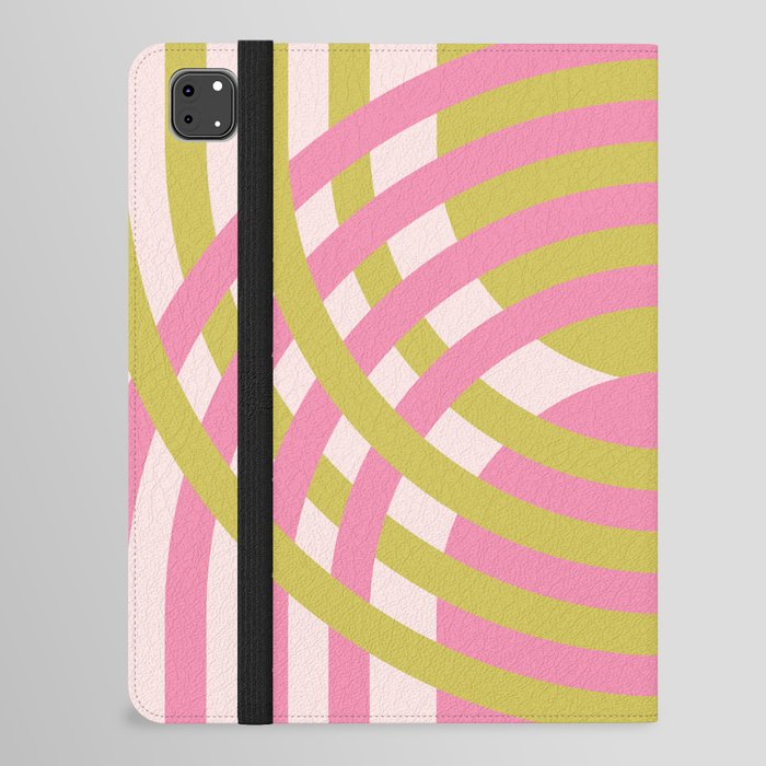 Arches Composition in Rose Pink and Light Moody Green iPad Folio Case